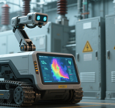 工業(yè)顯示器在安防與巡檢機器人中的應用