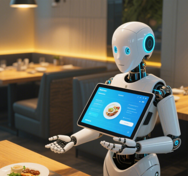 工業(yè)一體機在商用服務機器人設備中的應用