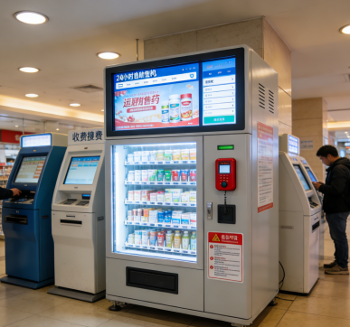 工業一體機在24小時自助售藥機中的應用
